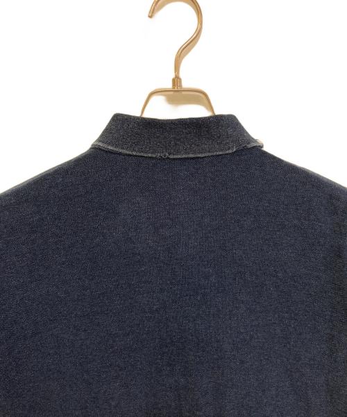 POLO RALPH LAUREN（ポロ・ラルフローレン）POLO RALPH LAUREN (ポロ・ラルフローレン) 鹿の子ポロシャツ ブルー サイズ:XLの古着・服飾アイテム