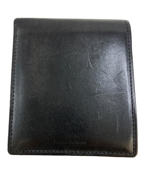 HENDER SCHEME（エンダースキーマ）HENDER SCHEME (エンダースキーマ) half folded wallet ブラックの古着・服飾アイテム