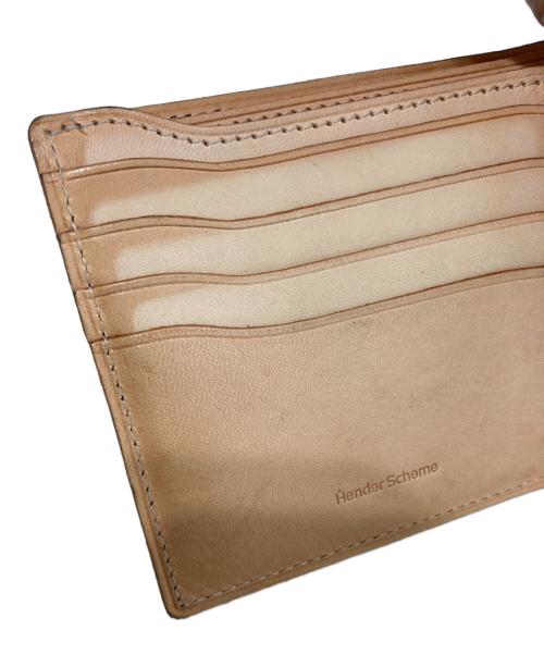 HENDER SCHEME（エンダースキーマ）HENDER SCHEME (エンダースキーマ) half folded wallet ブラックの古着・服飾アイテム