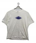 JORDAN BRANDジョーダン ブランド）の古着「M J RARE AIR WSH 85 SS CREW SAIL/DEEP ROYAL　IB3130-133」｜ホワイト