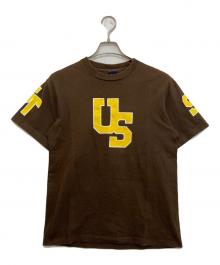 stussy（ステューシー）の古着「00‘ｓプリントTシャツ」｜ブラウン