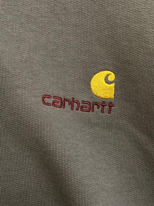 Carhartt WIP（カーハート ワーク イン プログレス）Carhartt WIP (カーハート ワーク イン プログレス) HOODED AMERICAN SCRIPT JACKET グレー サイズ:XL 未使用品の古着・服飾アイテム