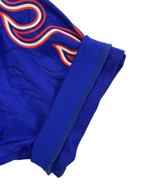 asics（アシックス）asics (アシックス) サッカー日本代表ユニフォーム ブルー サイズ:Ｌの古着・服飾アイテム