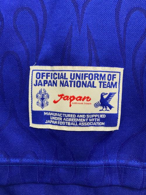 asics（アシックス）asics (アシックス) サッカー日本代表ユニフォーム ブルー サイズ:Ｌの古着・服飾アイテム