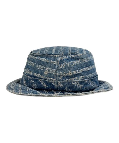 SUPREME（シュプリーム）SUPREME (シュプリーム) Multi Type Jacquard Denim Crusher インディゴ サイズ:SMの古着・服飾アイテム