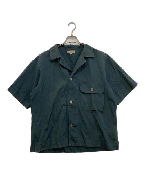 MARGARET HOWELL（マーガレットハウエル）MARGARET HOWELL (マーガレットハウエル) COTTON LINEN POPLIN ネイビー サイズ:Mの古着・服飾アイテム