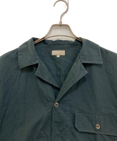 MARGARET HOWELL（マーガレットハウエル）MARGARET HOWELL (マーガレットハウエル) COTTON LINEN POPLIN ネイビー サイズ:Mの古着・服飾アイテム