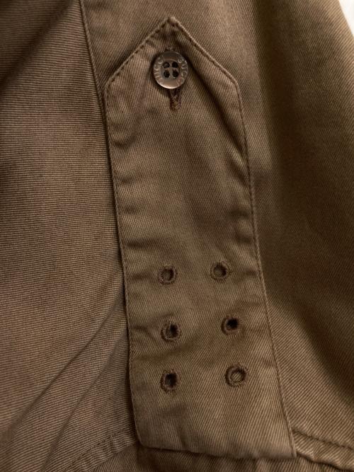 GUCCI（グッチ）GUCCI (グッチ) サファリシャツ　106010.23165 ブラウン サイズ:38/15の古着・服飾アイテム