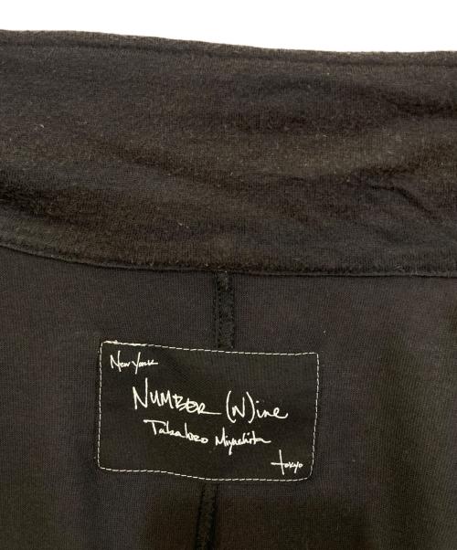 NUMBER (N)INE（ナンバーナイン）NUMBER (N)INE (ナンバーナイン) カーディガン　S06-NJ019A ブラック サイズ:2の古着・服飾アイテム