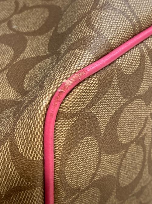 COACH（コーチ）COACH (コーチ) シグネチャー トートバッグ　F57842 ブラウンの古着・服飾アイテム