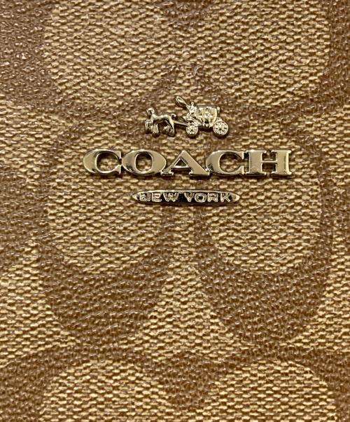 COACH（コーチ）COACH (コーチ) シグネチャー トートバッグ　F57842 ブラウンの古着・服飾アイテム