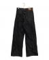LEVI'S (リーバイス) RIBCAGE WIDE LEG BLACK DENIM ブラック サイズ:28/30：5000円