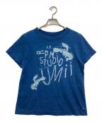 45Rフォーティファイブ・アール）の古着「インディゴ染めTシャツ」｜ブルー