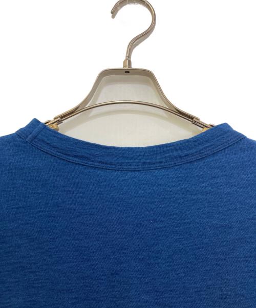 45R（フォーティファイブ・アール）45R (フォーティファイブ・アール) インディゴ染めTシャツ ブルー サイズ:3の古着・服飾アイテム
