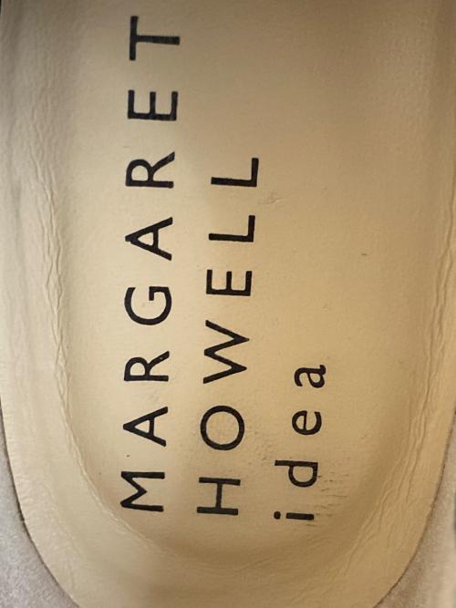 MARGARET HOWELL idea（マーガレット ハウエル アイディア）MARGARET HOWELL idea (マーガレット ハウエル アイディア) レースアップシューズ ブラック サイズ:231/2の古着・服飾アイテム
