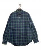 RALPH LAURENラルフローレン）の古着「ブラックウォッチ柄チェックシャツ」｜グリーン