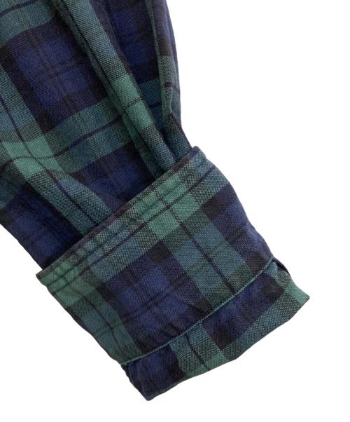 RALPH LAUREN（ラルフローレン）RALPH LAUREN (ラルフローレン) ブラックウォッチ柄チェックシャツ グリーン サイズ:Mの古着・服飾アイテム