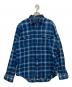 POLO RALPH LAUREN（ポロ・ラルフローレン）の古着「indigo classic/チェックネルシャツ」｜ブルー