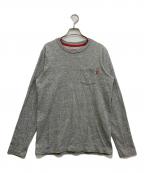 SUPREMEシュプリーム）の古着「L/S Pocket Tee」｜グレー