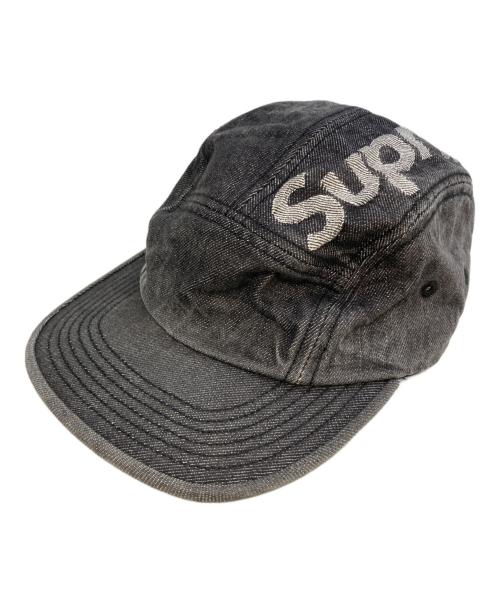 SUPREME（シュプリーム）SUPREME (シュプリーム) Denim camp cap ブラックの古着・服飾アイテム