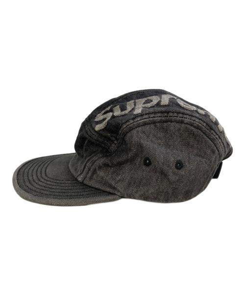 SUPREME（シュプリーム）SUPREME (シュプリーム) Denim camp cap ブラックの古着・服飾アイテム