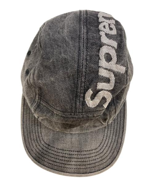 SUPREME（シュプリーム）SUPREME (シュプリーム) Denim camp cap ブラックの古着・服飾アイテム