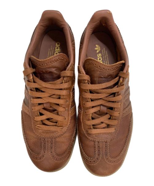 adidas（アディダス）adidas (アディダス) ローカットスニーカー ブラウン サイズ:25の古着・服飾アイテム
