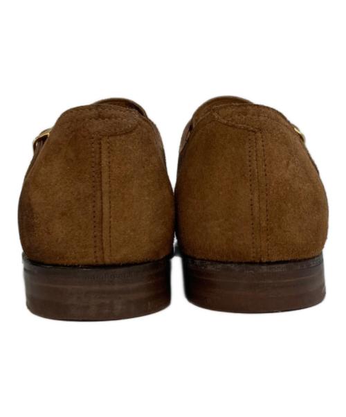 JOHN LOBB（ジョンロブ）JOHN LOBB (ジョンロブ) スエードシングルモンクストラップシューズ ブラウン サイズ:5.5Cの古着・服飾アイテム