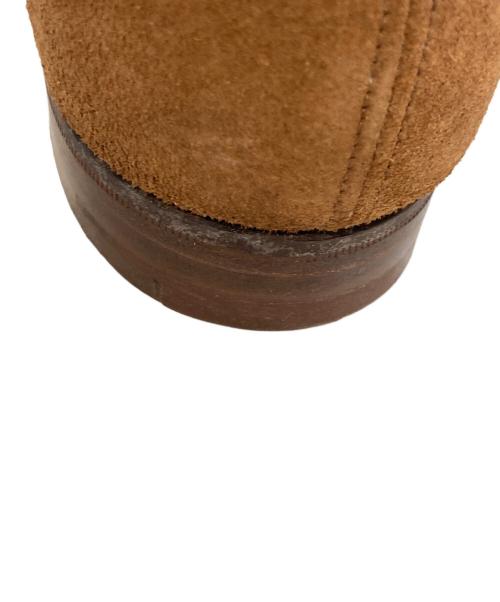 JOHN LOBB（ジョンロブ）JOHN LOBB (ジョンロブ) スエードシングルモンクストラップシューズ ブラウン サイズ:5.5Cの古着・服飾アイテム