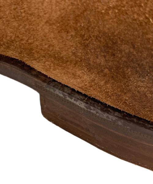 JOHN LOBB（ジョンロブ）JOHN LOBB (ジョンロブ) スエードシングルモンクストラップシューズ ブラウン サイズ:5.5Cの古着・服飾アイテム