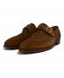 JOHN LOBB（ジョンロブ）の古着「スエードシングルモンクストラップシューズ」｜ブラウン