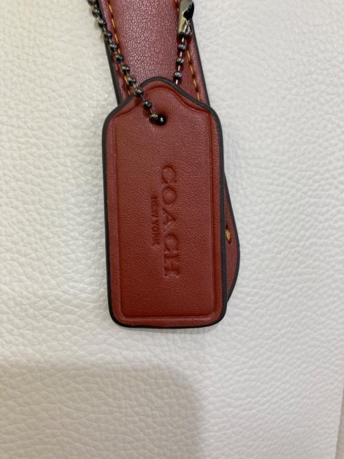 COACH（コーチ）COACH (コーチ) リレー トート 34・ニューヨーク シティ ホワイト×ブラウンの古着・服飾アイテム