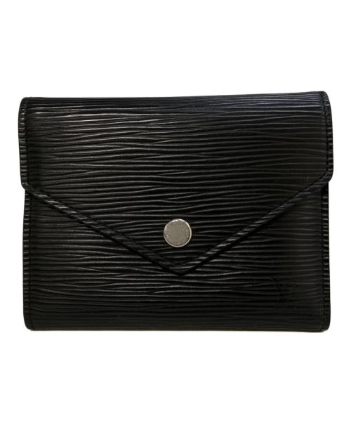 LOUIS VUITTON（ルイ ヴィトン）LOUIS VUITTON (ルイ ヴィトン) エピ ポルトフォイユ・ヴィクトリーヌ　M62173 ブラックの古着・服飾アイテム