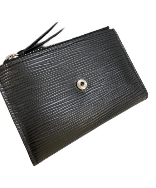 LOUIS VUITTON（ルイ ヴィトン）LOUIS VUITTON (ルイ ヴィトン) エピ ポルトフォイユ・ヴィクトリーヌ　M62173 ブラックの古着・服飾アイテム