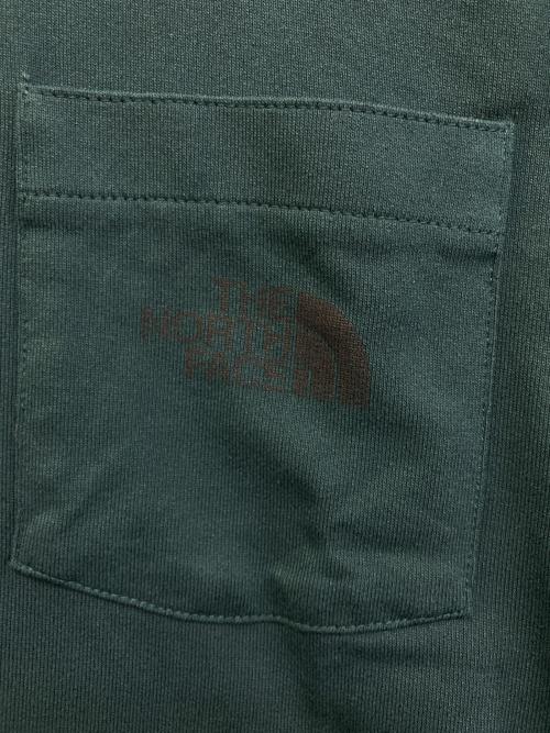 THE NORTH FACE（ザ ノース フェイス）THE NORTH FACE (ザ ノース フェイス) ロングスリーブコンフォーティブベーシッククルー　NT12488R グリーン サイズ:Ｌの古着・服飾アイテム