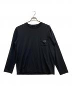 THE NORTH FACEザ ノース フェイス）の古着「ロングスリーブコンフォーティブベーシッククルー NT12488R」｜ブラック