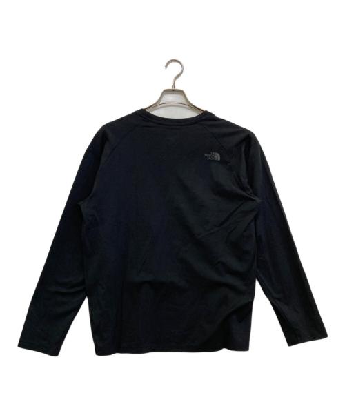 THE NORTH FACE（ザ ノース フェイス）THE NORTH FACE (ザ ノース フェイス) ロングスリーブコンフォーティブベーシッククルー NT12488R ブラック サイズ:Lの古着・服飾アイテム