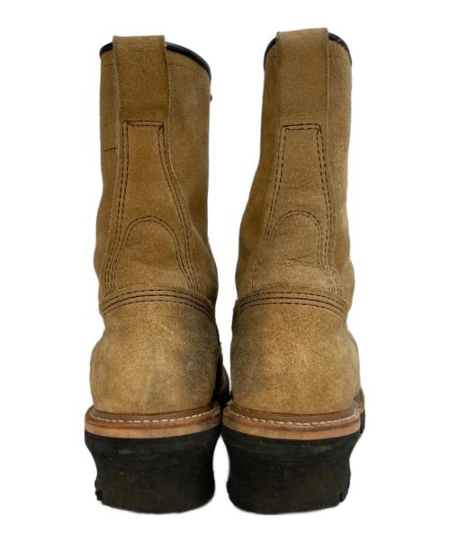 RED WING（レッドウィング）RED WING (レッドウィング) LOGGER BOOT/ロガーブーツ ベージュ サイズ:7Dの古着・服飾アイテム