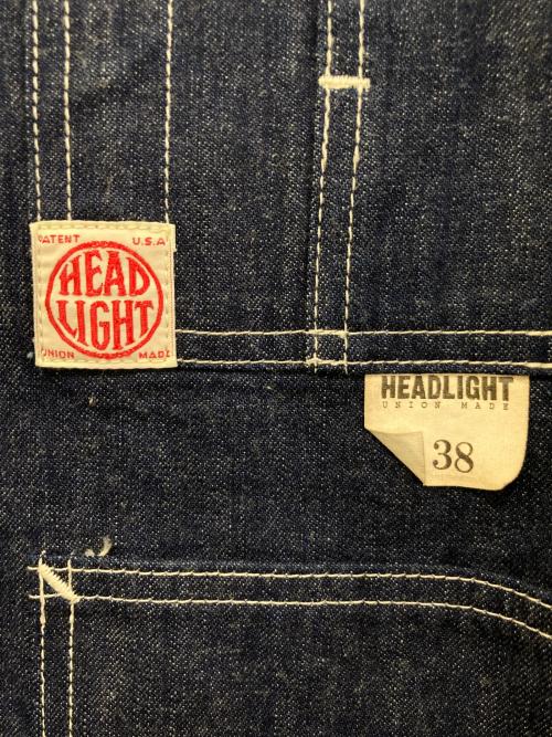 HEADLIGHT（ヘッドライト）HEADLIGHT (ヘッドライト) エンジニアジャケット　HD15236 インディゴ サイズ:38の古着・服飾アイテム