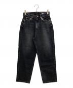 RED CARD×Spick and Spanレッドカード×スピック＆スパン）の古着「別注Jazz Loose Tapered　83W576」｜ブラック