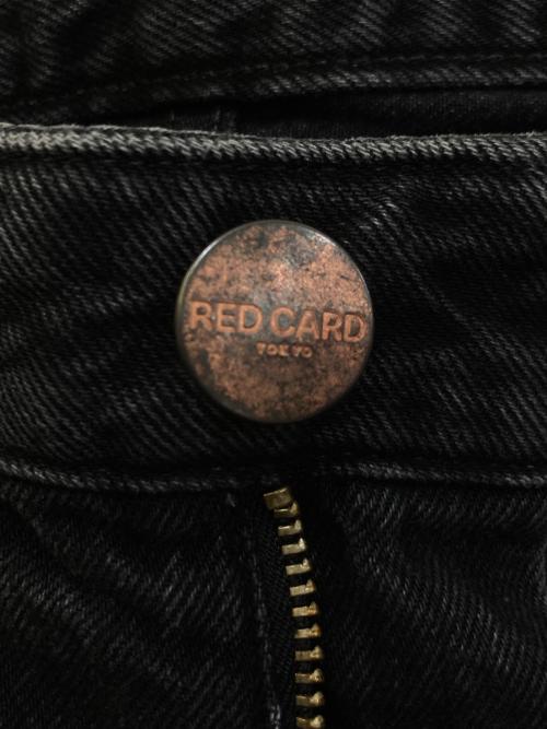 RED CARD（レッドカード）RED CARD (レッドカード) Spick and Span (スピック＆スパン) 別注Jazz Loose Tapered　83W576 ブラック サイズ:25 未使用品の古着・服飾アイテム