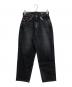 RED CARD（レッドカード）の古着「別注Jazz Loose Tapered　83W576」｜ブラック