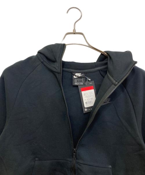 NIKE（ナイキ）NIKE (ナイキ) テック フリ-ス フルジップ フーディ ブラック サイズ:L 未使用品の古着・服飾アイテム