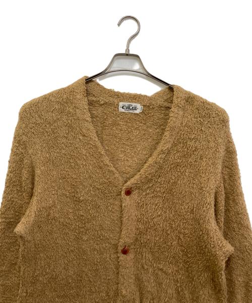 CALEE（キャリー）CALEE (キャリー) EYYA KNIT C/F CARDIGAN ベージュ サイズ:Mの古着・服飾アイテム