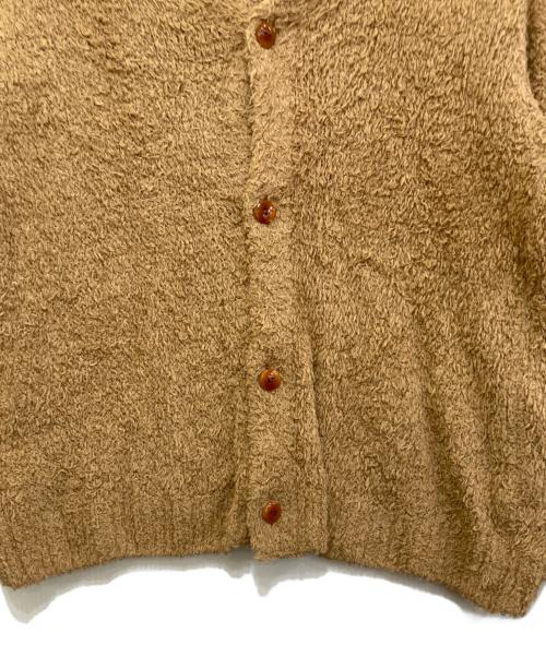 CALEE（キャリー）CALEE (キャリー) EYYA KNIT C/F CARDIGAN ベージュ サイズ:Mの古着・服飾アイテム