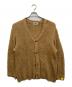 CALEE（キャリー）の古着「EYYA KNIT C/F CARDIGAN」｜ベージュ