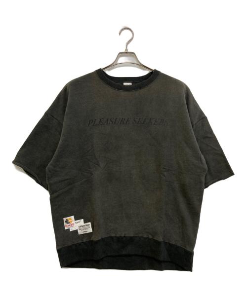 CALEE（キャリー）CALEE (キャリー) CAPTAINS HELM (キャプテンズヘルム) PLEASURE SEEKERS S/S SWEAT　CHG23-CL-T01 グレー サイズ:M 未使用品の古着・服飾アイテム