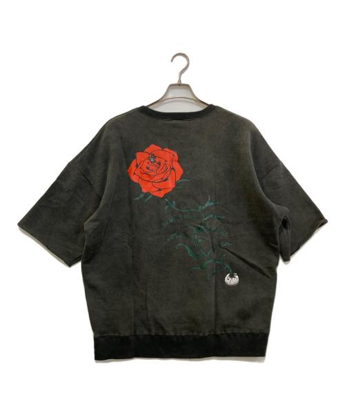CALEE（キャリー）CALEE (キャリー) CAPTAINS HELM (キャプテンズヘルム) PLEASURE SEEKERS S/S SWEAT　CHG23-CL-T01 グレー サイズ:M 未使用品の古着・服飾アイテム
