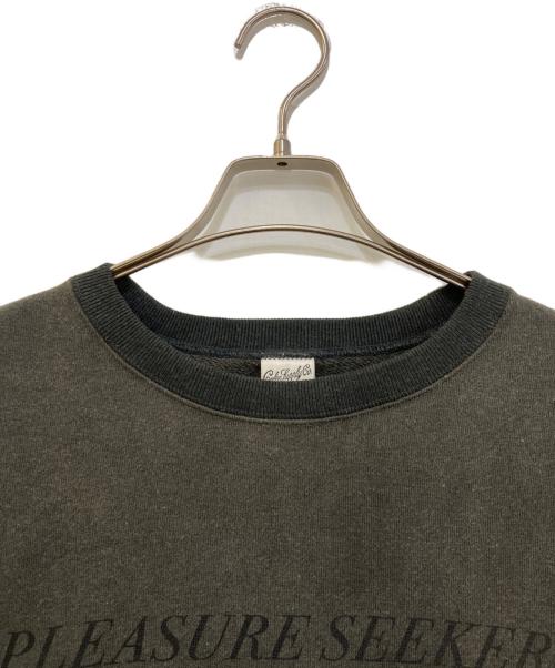 CALEE（キャリー）CALEE (キャリー) CAPTAINS HELM (キャプテンズヘルム) PLEASURE SEEKERS S/S SWEAT　CHG23-CL-T01 グレー サイズ:M 未使用品の古着・服飾アイテム