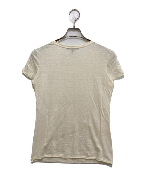 LOUIS VUITTON（ルイ ヴィトン）LOUIS VUITTON (ルイ ヴィトン) モノグラムレース半袖カットソー アイボリー サイズ:Sの古着・服飾アイテム